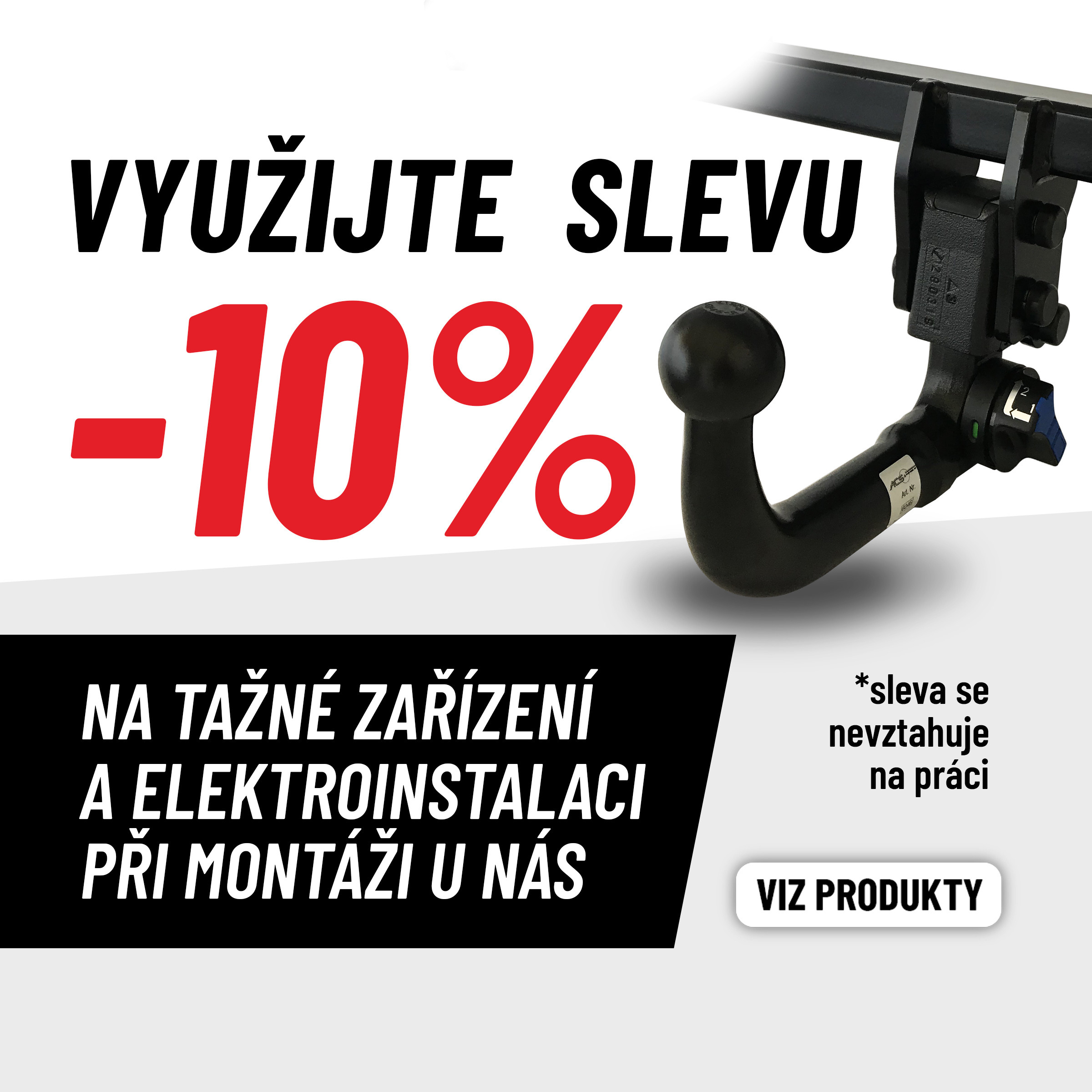 Montáž tažného zařízení